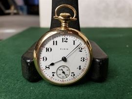 HQ Vtg Elgin Watch 14kt