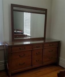 MCM Century Furniture Dresser and Mirror