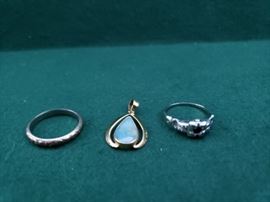 Rings, Pendant 18kt