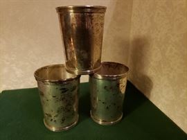 Sterling Mint Julep Cups