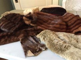 Vtg Fur Accessories