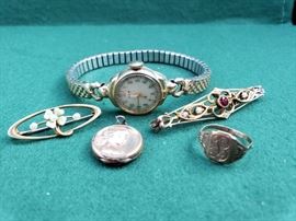 Vtg Jewelry 10Kt