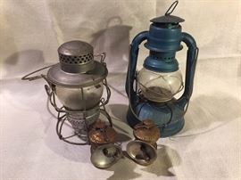 Vtg Oil Lanterns