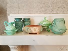 Vtg Weller Vases
