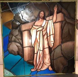 Brownsville Assembly of God Windows 41x41 inches