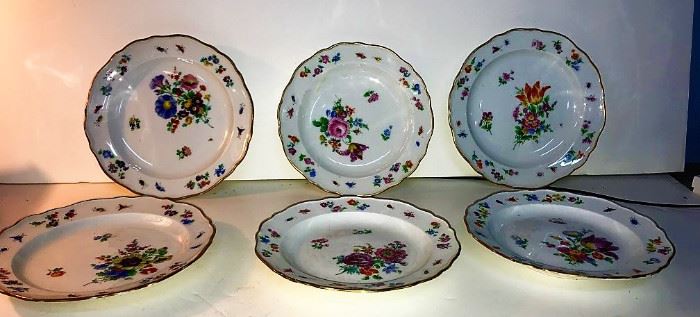 Meissen Plates and Bowls