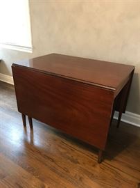 #7	gate leg dining table 46x27-68x30	 $175.00 	