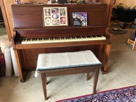 #2	Kimball Piano 	 $150.00 
