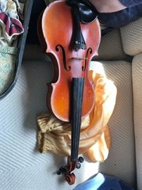 #6	1964 ottoman Hausmann Violin - Giegen and Cello Bauer  - Mitten Wald /Karwendel 	 $1,200.00 
