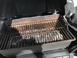 #21	Huntington-Cast Gas Grill w/side burner 	 $65.00 
