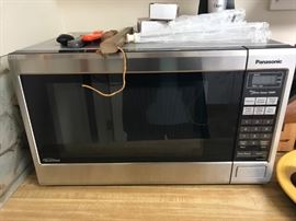 #33	Panasonic microwave 	 $20.00 
