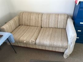 #72	as is loveseat 57 long	 $25.00 
