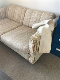 #72	as is loveseat 57 long	 $25.00 
