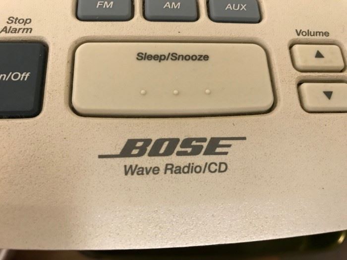 #121	Bose Radio w/CD Player	 $75.00 
