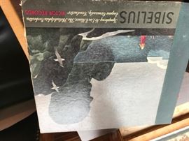 #134	Sibelius box set of victoral records 	 $45.00 
