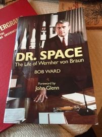 #136	Dr Space Bob Ward  signed book 	 $30.00 
