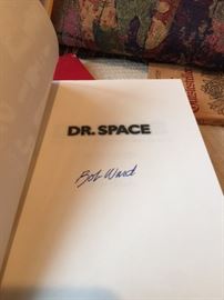 #136	Dr Space Bob Ward  signed book 	 $30.00 
