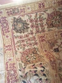 Close up of same rug