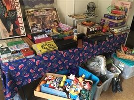 Games and toys..Vintage and new