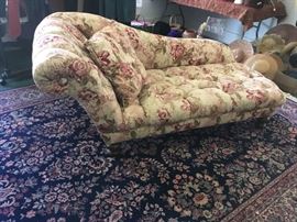 Lovely floral Chez lounge