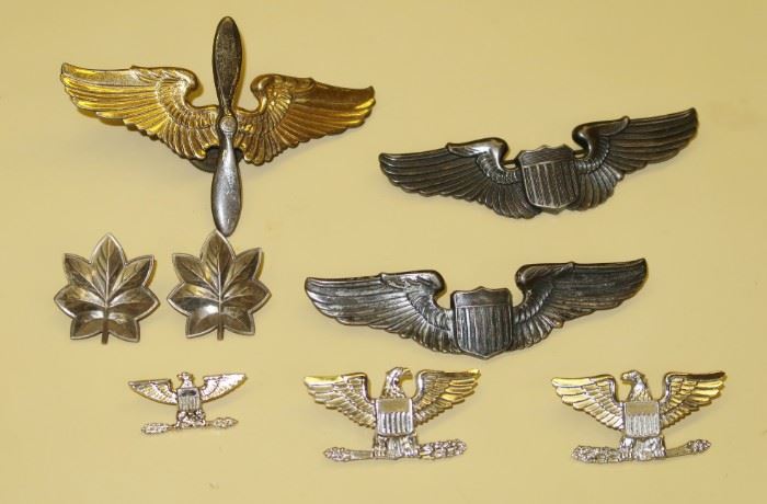 Sterling Military Pins