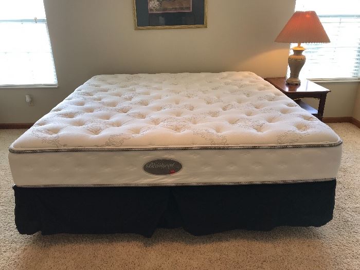 King Size Beauty Rest Mattress & Box Spring. Purchased from Macy’s