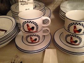 Rooster dishes