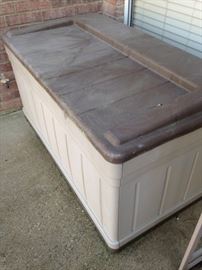 Supply box perfect by the pool or on the patio