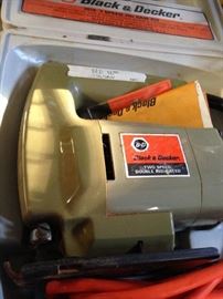 Black and Decker power tool