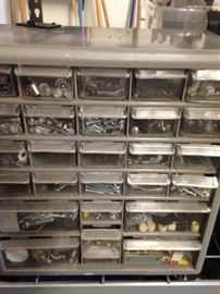 Nuts, bolts, screws, and nails organizer