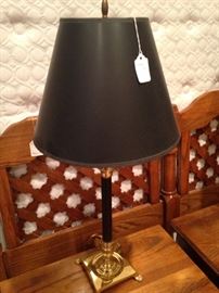 One of two matching lamps