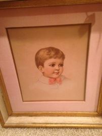 Vintage Gerber baby style art