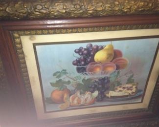 Framed still life