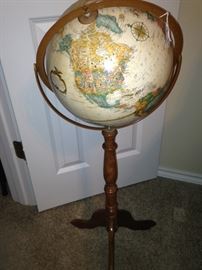 Floor model globe