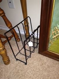 An additional magazine rack
