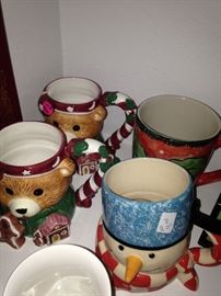 Christmas mugs