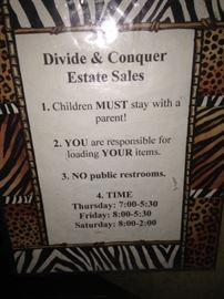 Guidelines provide easy shopping!