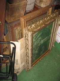 Large and small frames.