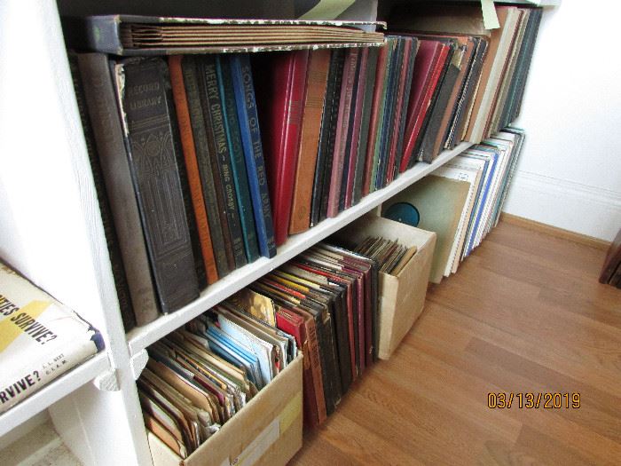 Old books and records