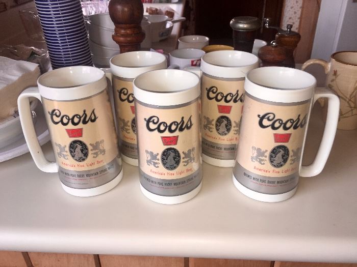 Coors Beer Mugs