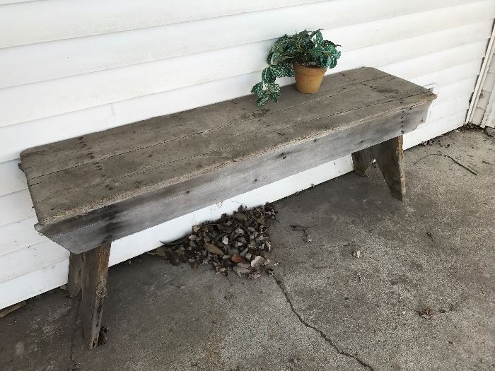 Vintage Wood Bench