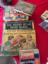 Vintage Children Books & Games