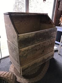 Antique Firewood Box