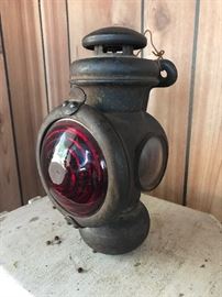 Antique Ford Model T Kerosene Oil Tail Light Lantern