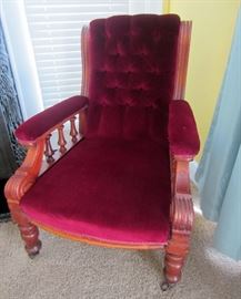 Very sturdy antique chair from England