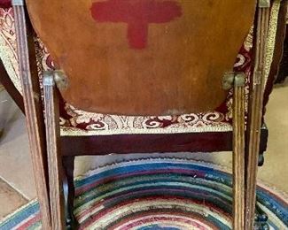 Red Cross folding chair! 