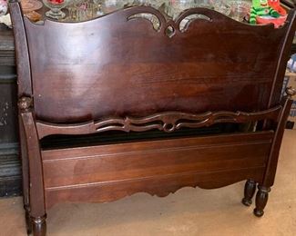 Pair of antique twin beds!