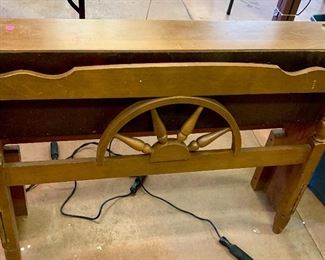 Wagon wheel single bed frame! 