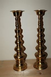 BRASS CANDLESTICKS