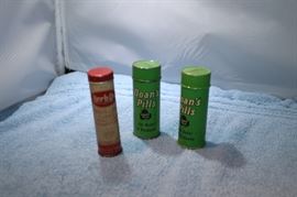 VINTAGE ADVERTISING TINS